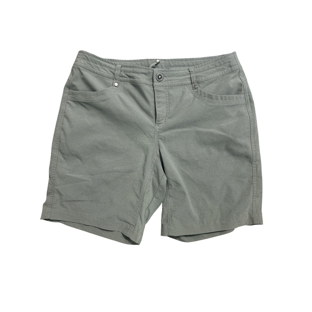 Kuhl Trekr Shorts Womens 10 Gray Hiking Outdoor Utility Performance 6263